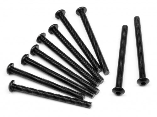 HPI Racing M3x35mm Button Head Hex Socket Screws (10-Pack)