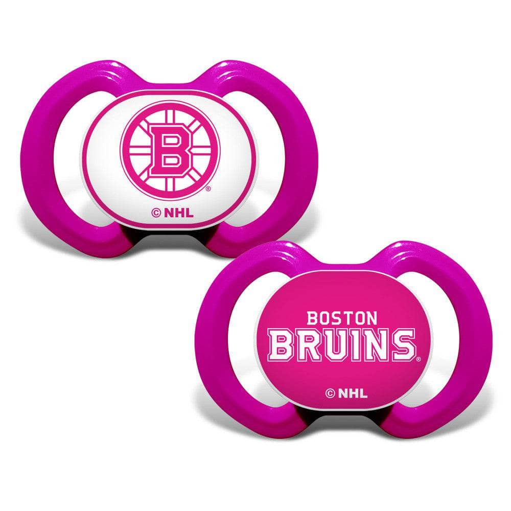 Boston Bruins - Pink Pacifier 2-Pack (ONLINE ORDER ONLY)