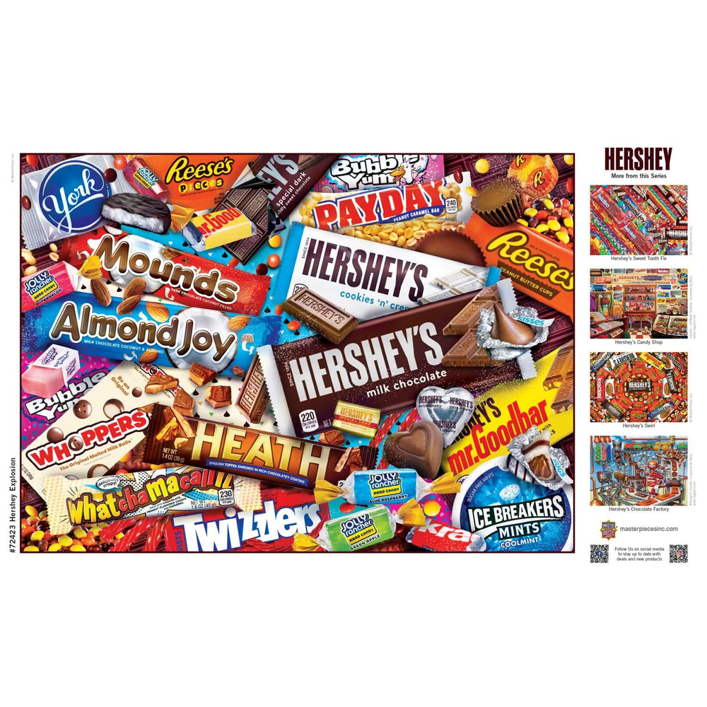 Hershey's Explosion - 1000 Piece Jigsaw Puzzle (ONLINE ORDER ONLY)