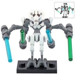 General Grievous (Gray) Lego Star wars Minifigures custom Toys (ONLINE ORDER ONLY)