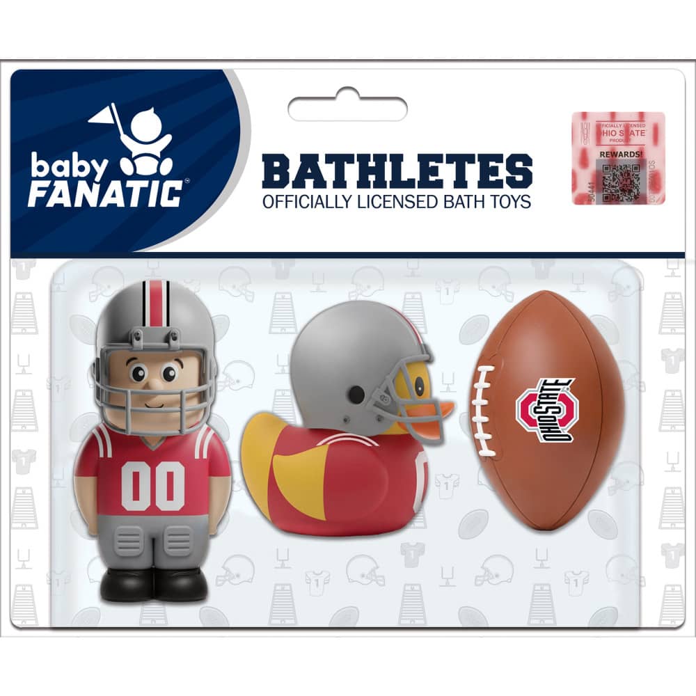 Bathletes - Ohio State Buckeyes NCAA Bath Toys