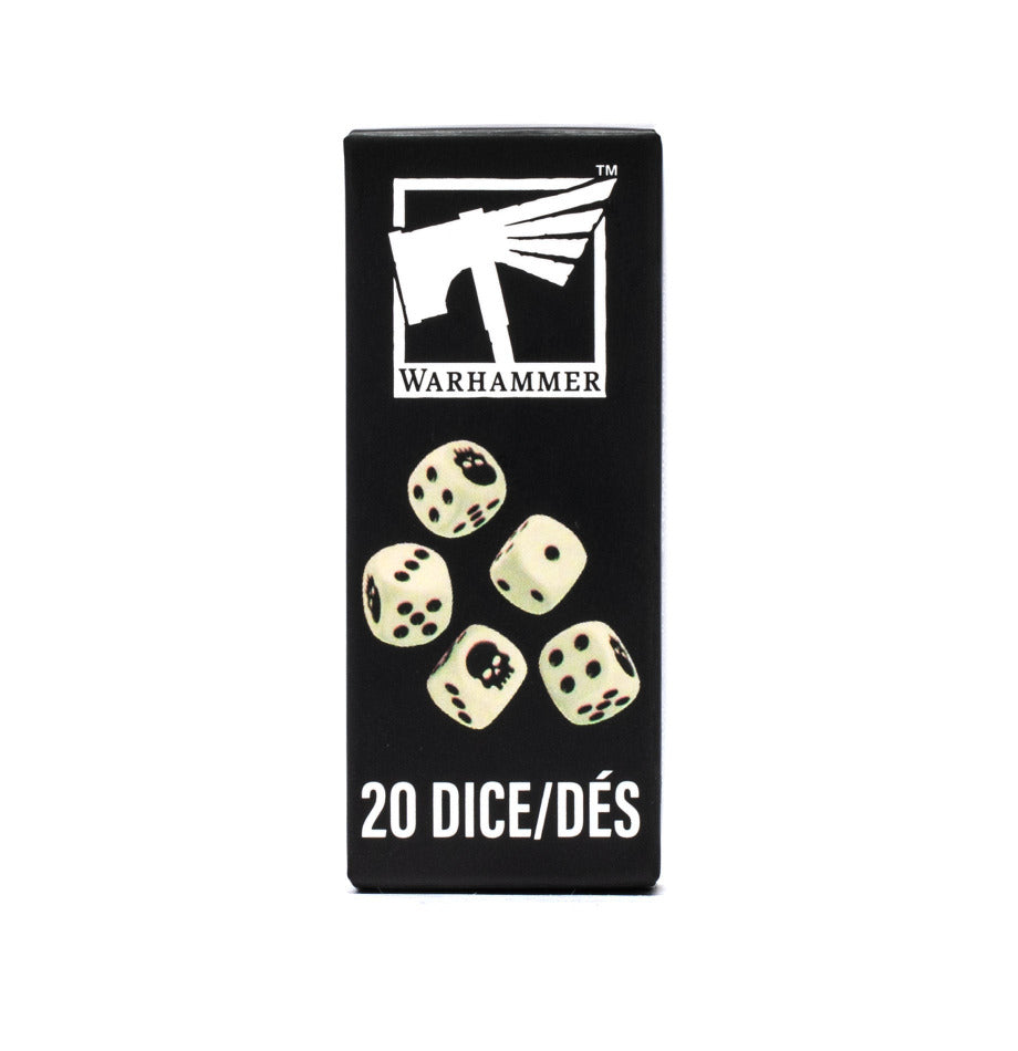 Warhammer: Dice Set - Bone