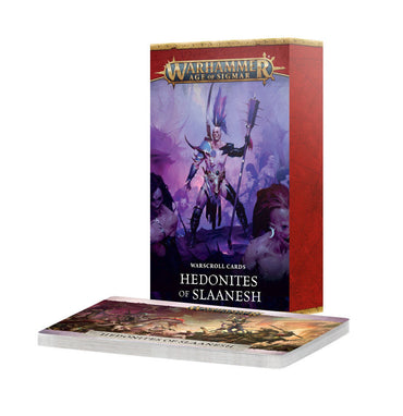 Warhammer: Hedonites of Slaanesh - Warscroll Cards