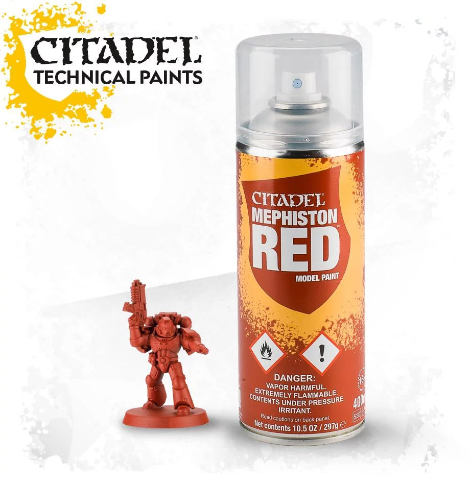 Citadel Color: Spray - Mephiston Red Spray (ONLINE ORDER ONLY)