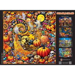 Halloween - Witchlight Whirl 1000 Piece Jigsaw Puzzle