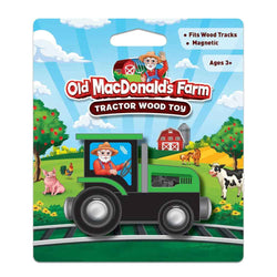 Old MacDonald's Farm - Tractor Wood Toy Train