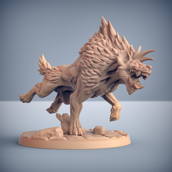 3D Printed Artisan Guild Hyenafiend Riders Bonegnasher Gnolls 28mm 32mm (Online Only)