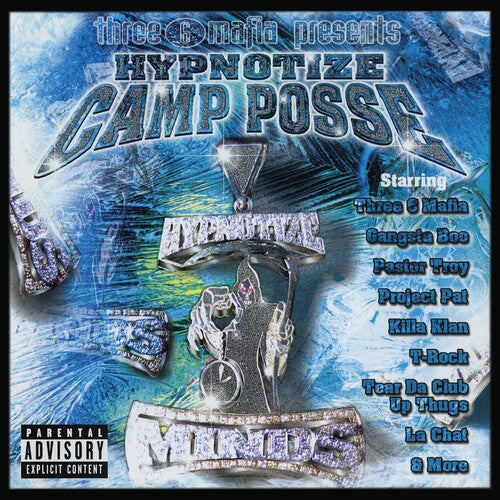 Three 6 Mafia - Hypnotize Camp Posse [2LP Translucent Blue] [Vinyl] (ONLINE ORDER ONLY)