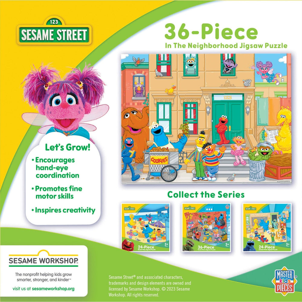 Sesame Street - In the Neighborhood 36 Piece Jigsaw Puzzle (ONLINE ORDER ONLY)
