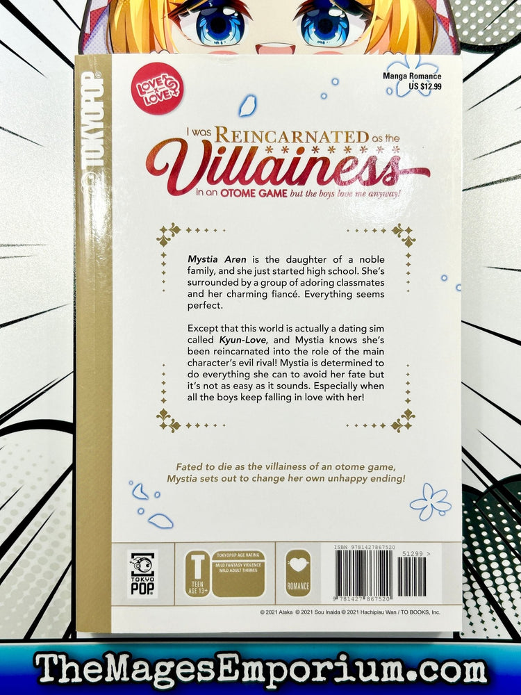 I Was Reincarnated as the Villainess in an Otome Game But The Boys Love Me Anyway! Vol 1 (Online Order Only)