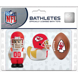Bathletes - Kansas City Chiefs NFL Bath Toys