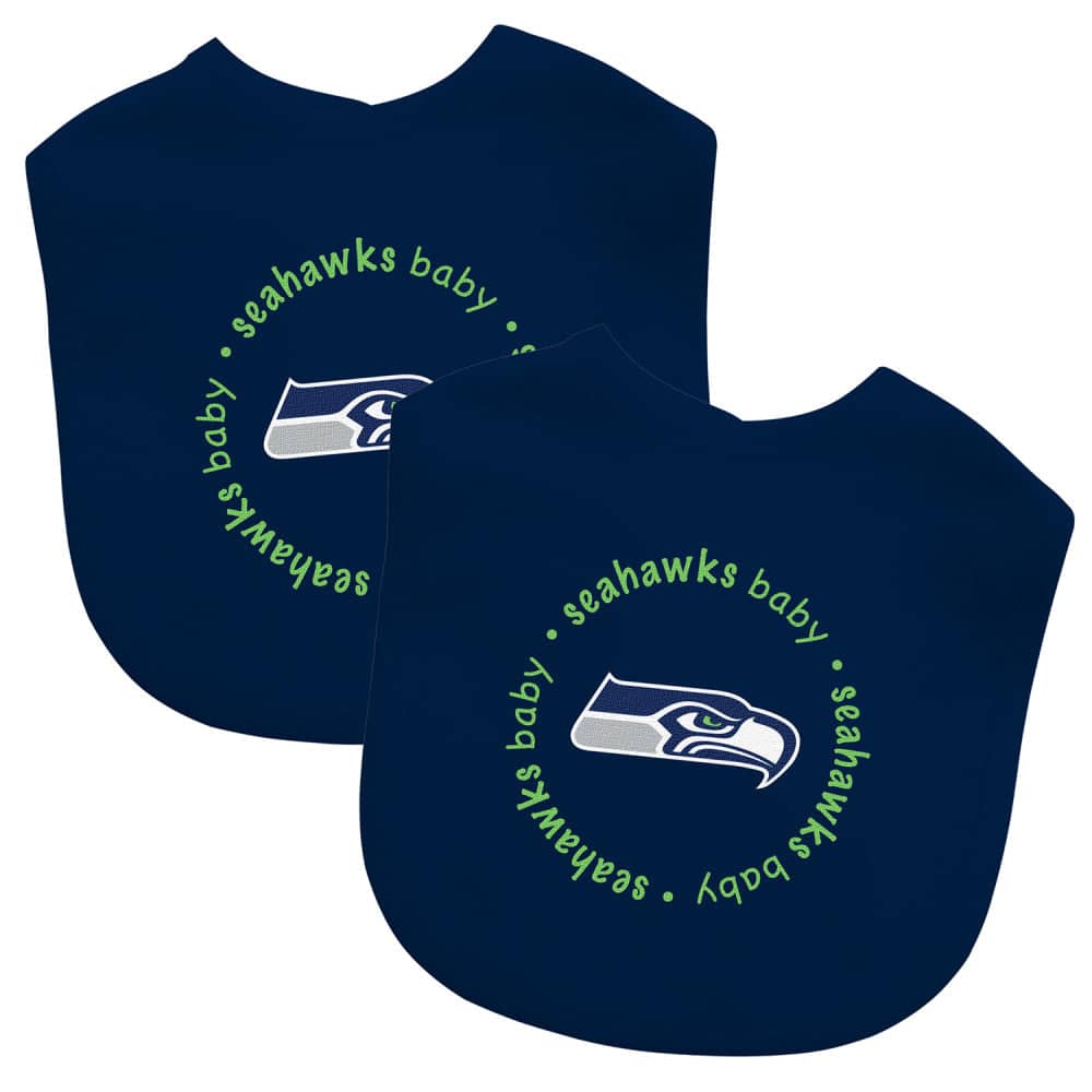 Seattle Seahawks - Baby Bibs 2-Pack