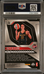 Graded 2024 Panini Prizm Caitlin Clark #145 Rookie RC Basketball Card PSA 8 Near Mint