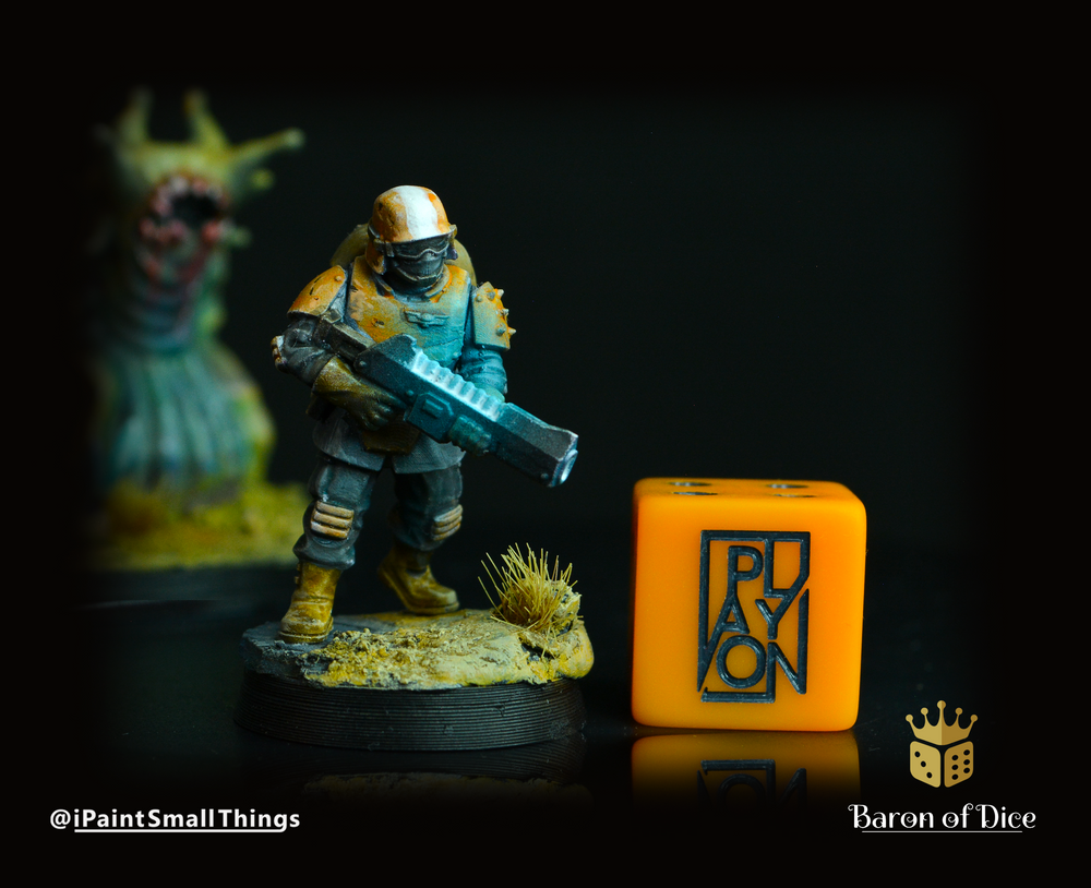 Play On Tabletop | Official Dice Series | Orange (ONLINE ORDER ONLY)