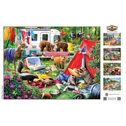 Campside - Critter Chaos 300 Piece EZ Grip Jigsaw Puzzle