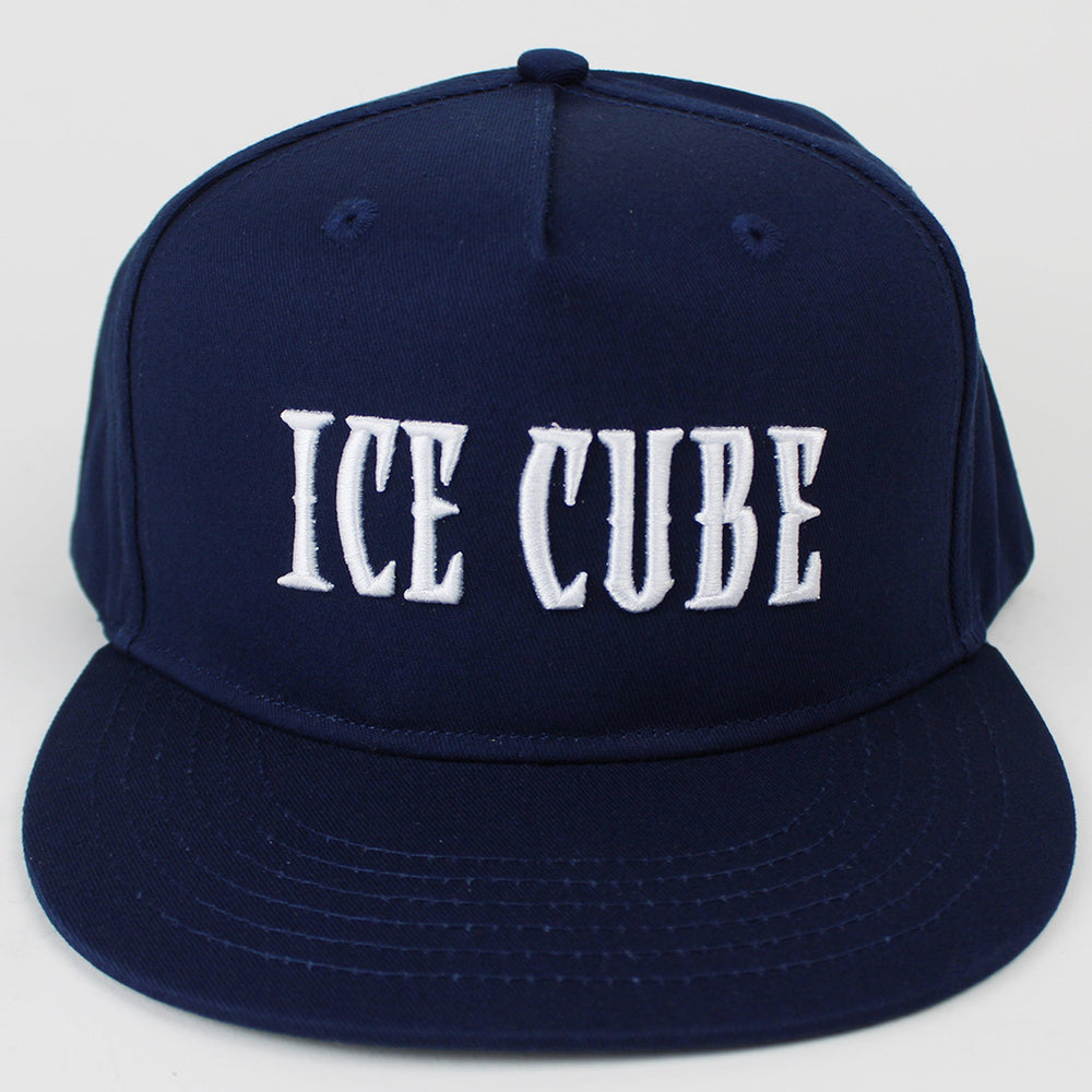Ice Cube Embroidered Snapback Hat (Online Order Only)