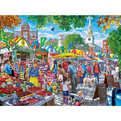 Farmer's Market - Market Day Afternoon 750 Piece Jigsaw Puzzle (ONLINE ORDER ONLY)