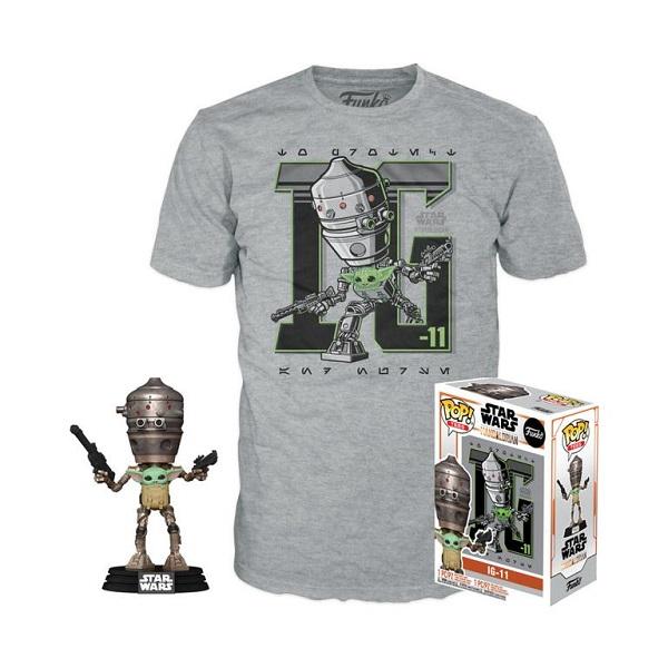 IG-11 w/ The Child w/T-Shirt (M, Sealed, The Mandalorian) 427 - GameStop Exclusive (Online Order Only)