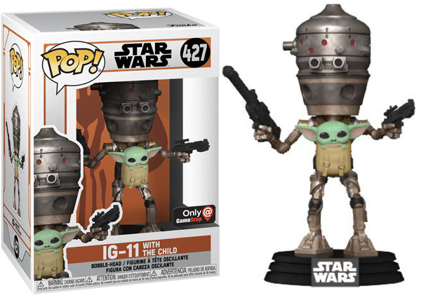 IG-11 (w/the Child, Mandalorian) 427 - GameStop Exclusive (Online Order Only)