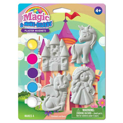 Magic & Make Believe - 6-Pack Plaster Magnets Paint Kit