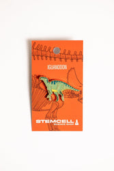 Iguanodon Enamel Pin (Iguanodon bernissartensis)