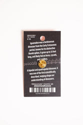 Iguanodon Enamel Pin (Iguanodon bernissartensis)