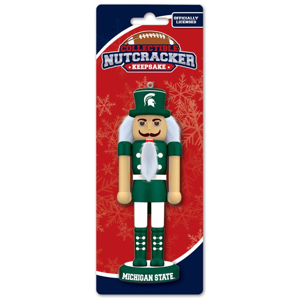 Michigan State Spartans - Keepsake Nutcracker