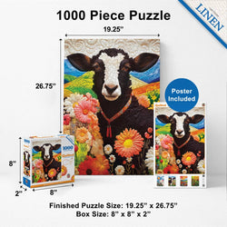 Quilted - Black Sheep of the Family 1000 Piece Jigsaw Puzzle