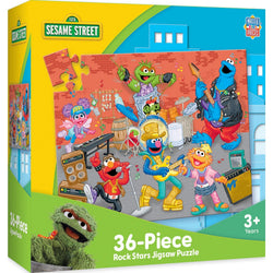 Sesame Street - Rock Stars 36 Piece Jigsaw Puzzle (ONLINE ORDER ONLY)