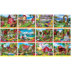 Alan Giana Jigsaw Puzzle Collection - 12-Pack