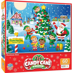 Candy Cane Kingdom - Christmas Cheer 60 Piece Jigsaw Puzzle