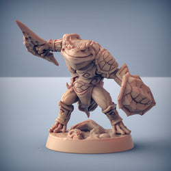 3D Printed Artisan Guild Modulars Gurunda Swamp Gurunda 28mm 32mm (Online Only)