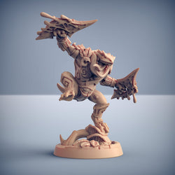 3D Printed Artisan Guild Modulars Gurunda Swamp Gurunda 28mm 32mm (Online Only)