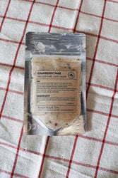Cranberry Sage infused artisan culinary sugar (ONLINE ORDER ONLY)