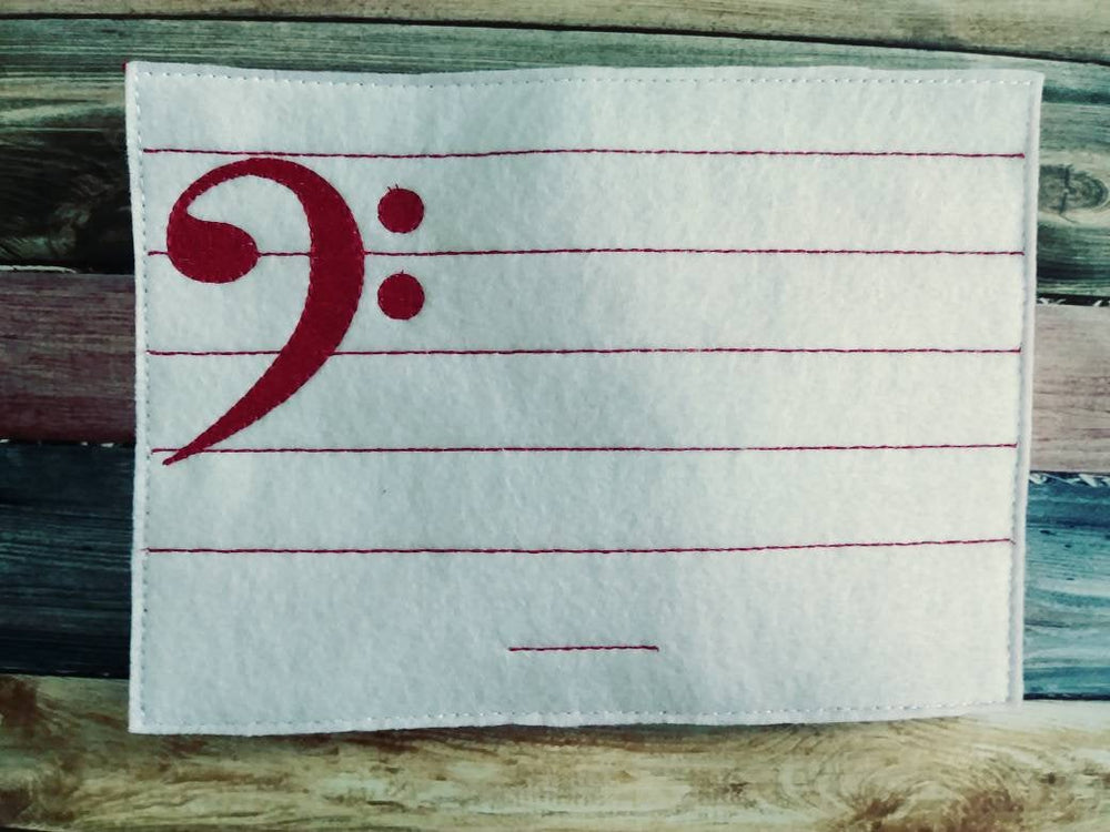Learn How To Read Music - Quiet game board - music teacher tool- Felt Music Game - Movable Music Notes - bass clef - Music Scale - learning (ONLINE ORDER ONLY)