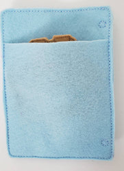 Felt dog finger puppet quiet book page - activity page - busy book - learning page (ONLINE ORDER ONLY)