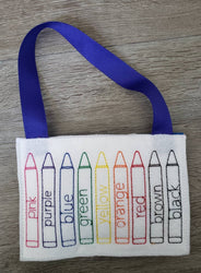 Color Match game - Activity Bag - color match - learning toy - busy  bag - activity bag - quiet toy - educational game - School - classroom (ONLINE ORDER ONLY)