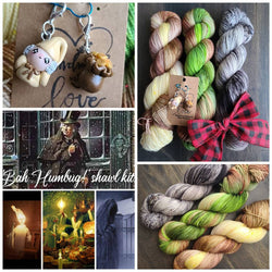 Bah Humbug shawl yarn kit (ONLINE ORDER ONLY)