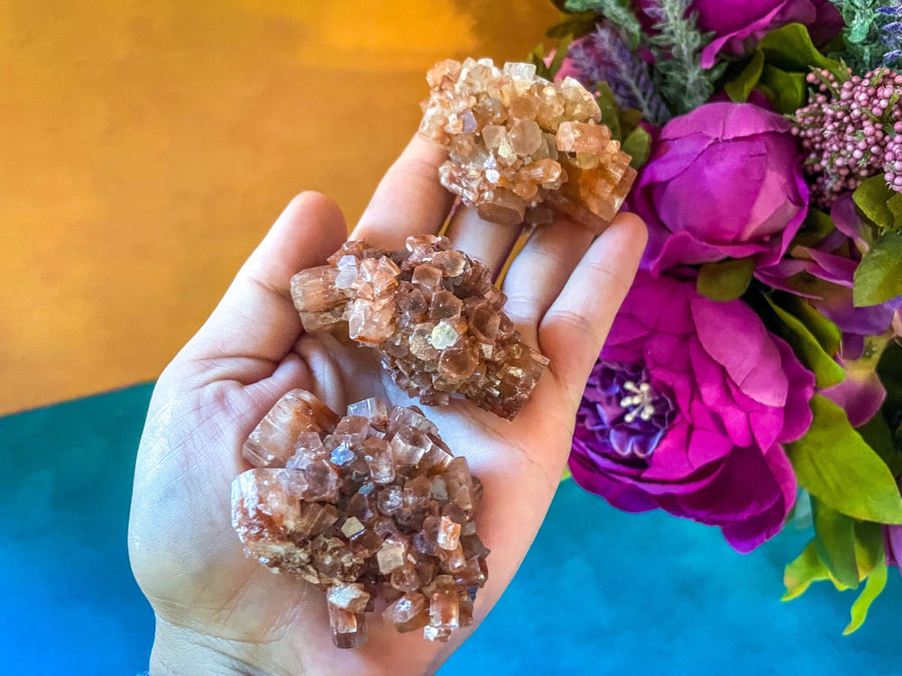 Aragonite Crystal Cluster (ONLINE ORDER ONLY)