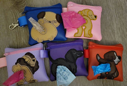Bassett Hound Poop Bag Pouch - gift for dog lover - Gift for Dog Walker - veterinarian - dog breed - dog groomer - Hound Dog Butt (ONLINE ORDER ONLY)