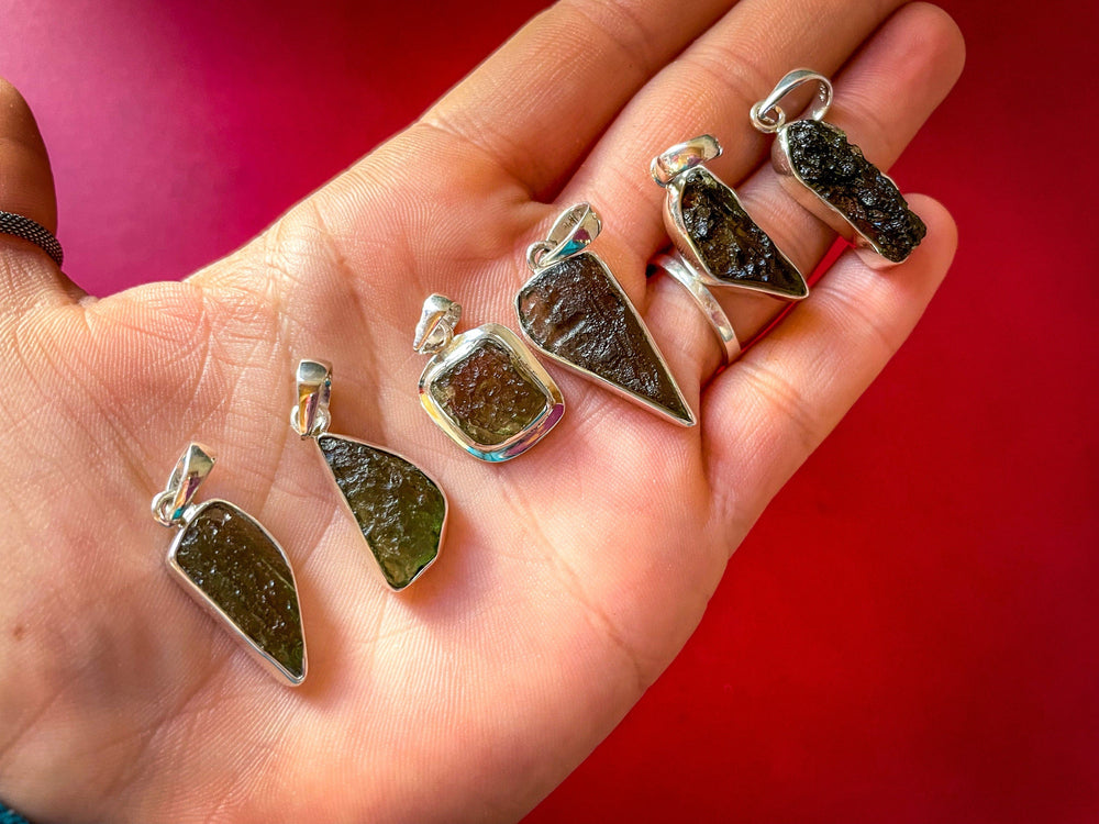 REAL Moldavite Pendant (ONLINE ORDER ONLY)