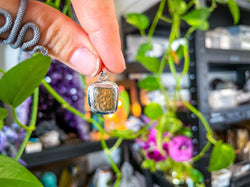 REAL Moldavite Pendant (ONLINE ORDER ONLY)