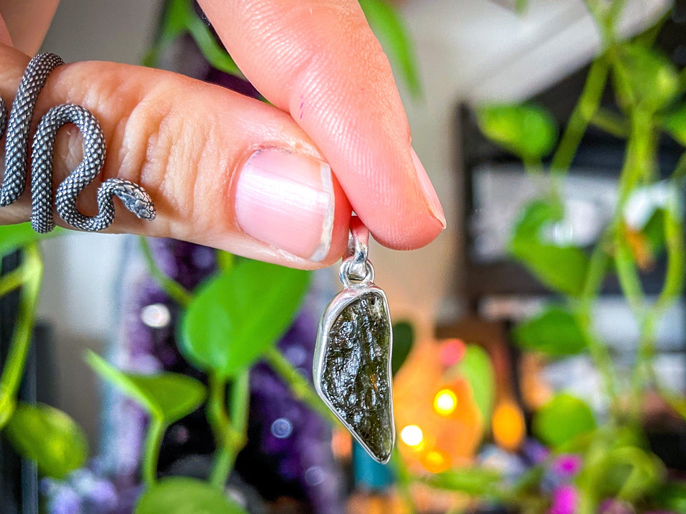 REAL Moldavite Pendant (ONLINE ORDER ONLY)