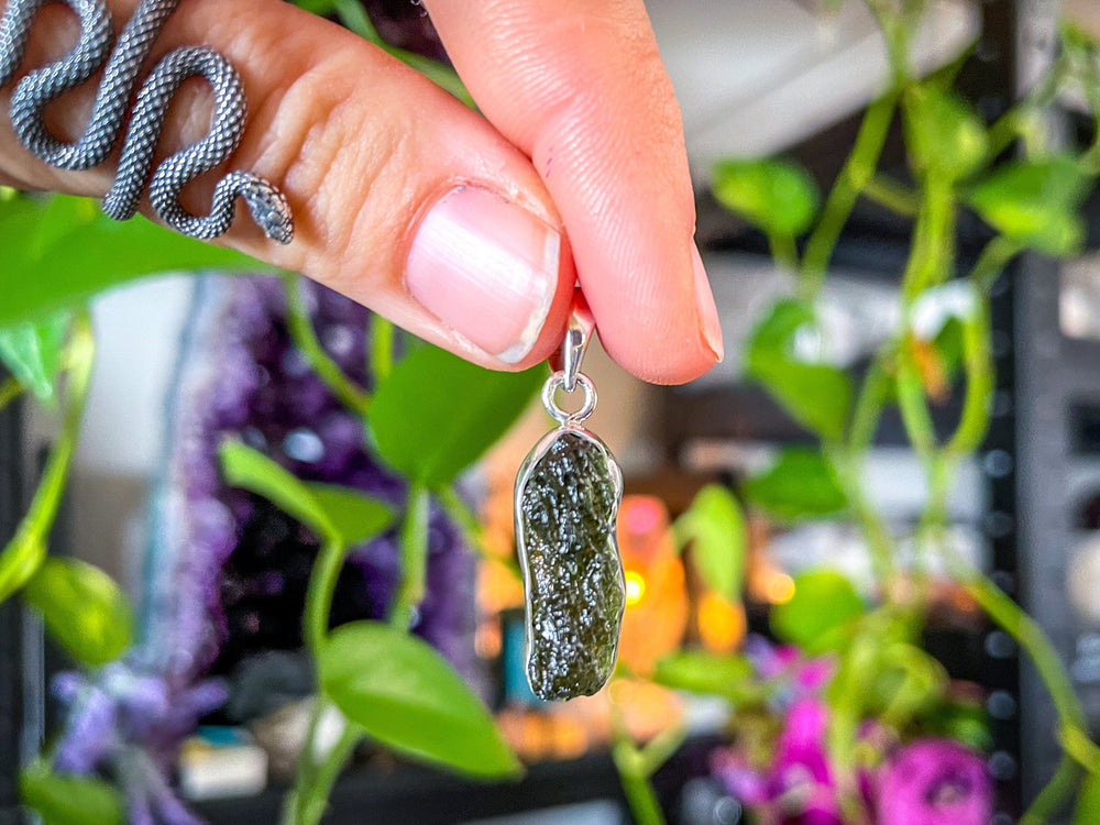 REAL Moldavite Pendant (ONLINE ORDER ONLY)