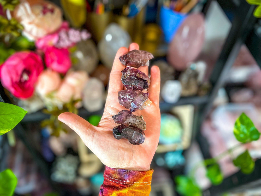 Raw Amethyst with Hematite Inclusions (ONLINE ORDER ONLY)