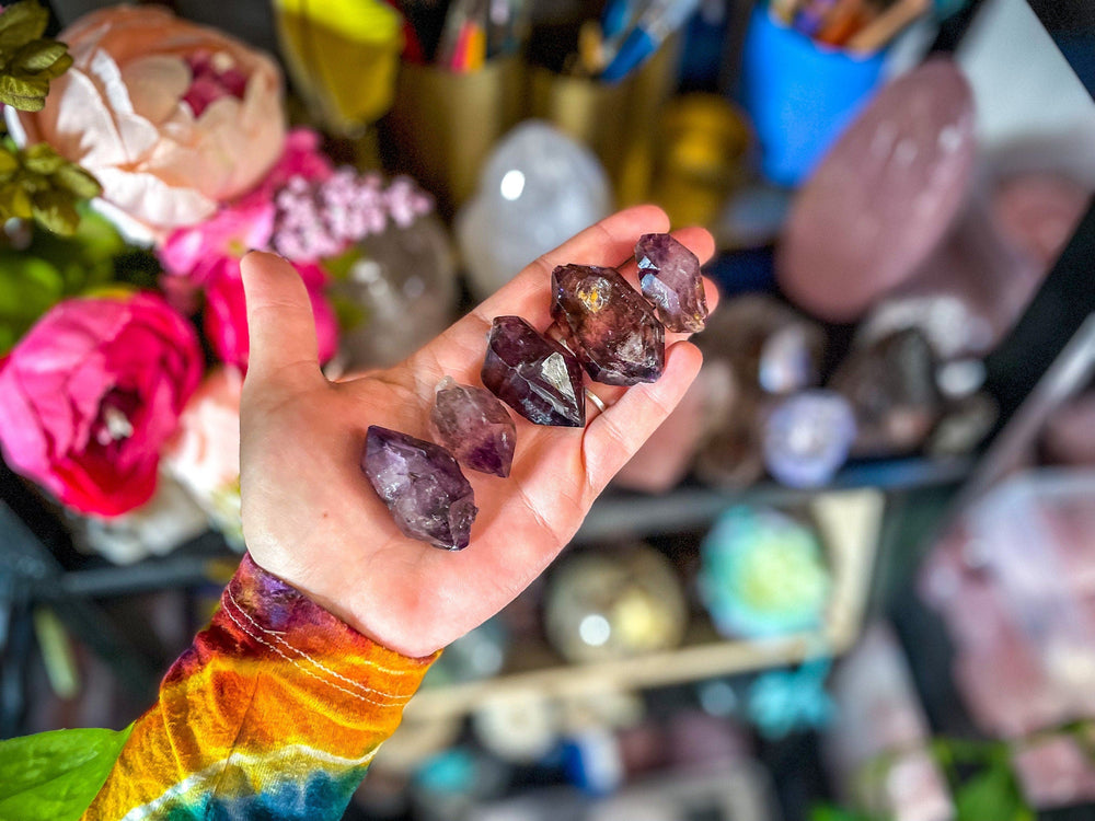 Raw Amethyst with Hematite Inclusions (ONLINE ORDER ONLY)