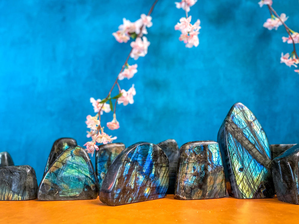 LABRADORITE freeform 200g-599 grams (ONLINE ORDER ONLY)