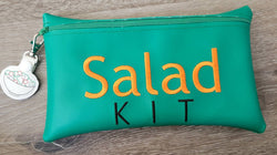 Felt Food Salad - Marine Vinyl Play Food -  pretend play - build your own salad - play kitchen - realistic toy Food - gift for teachers (ONLINE ORDER ONLY)