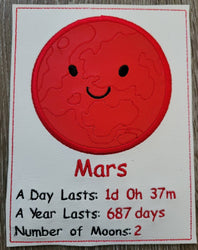 Planet Flash Cards - Outer Space Facts - Teaching Tool - Classroom - Homeschool - Montessori - Educational (ONLINE ORDER ONLY)