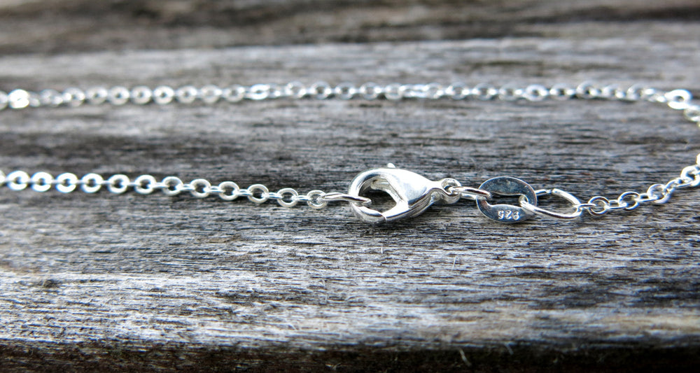 16" - 925 Sterling Silver Filled Necklace Chain - Dainty Fine - 16" - 16 Inch - Lobster Claw Clasp - .925 Stamped - Cable Chain (ONLINE ORDER ONLY)